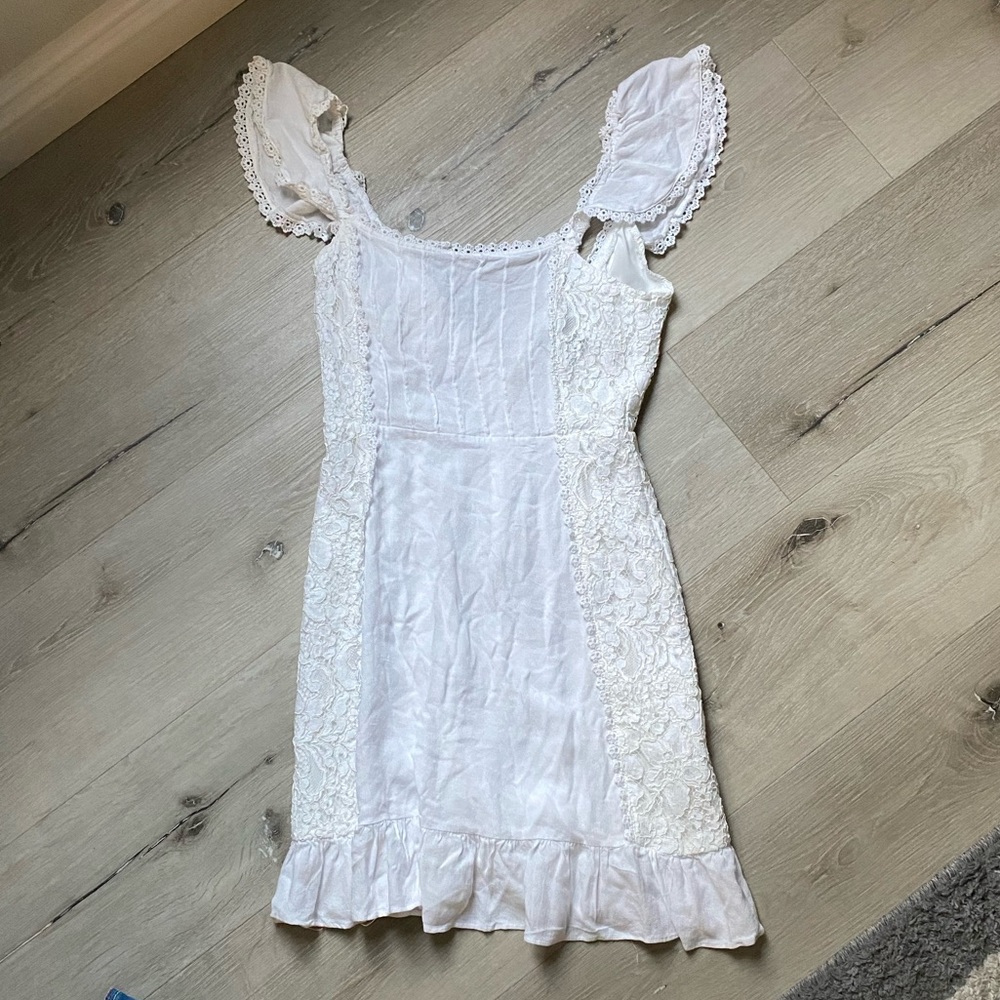 White summer dress